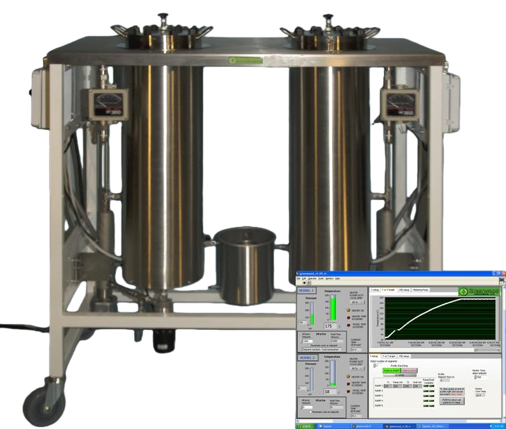 循环式实验室蒸煮器 制浆压力容器系统 ASME认证 